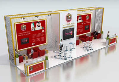 exhibition booth display design
